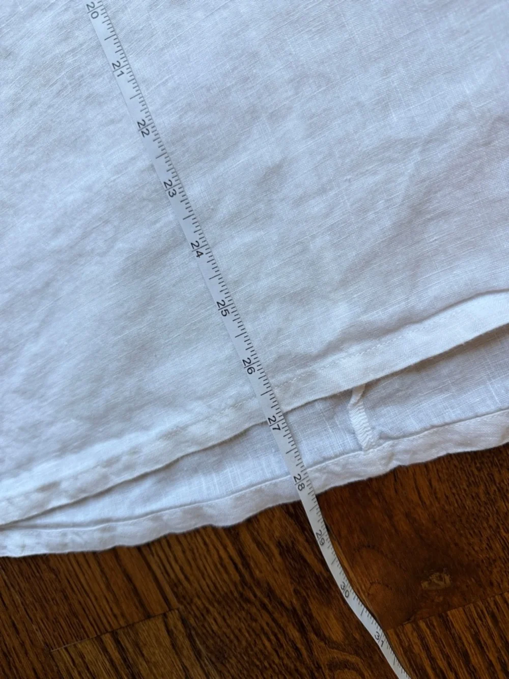 bryn Walker Huxley White Linen Sleeveless Tank Top-XL
#beach #lagenlook  #resort - Picture 6 of 7